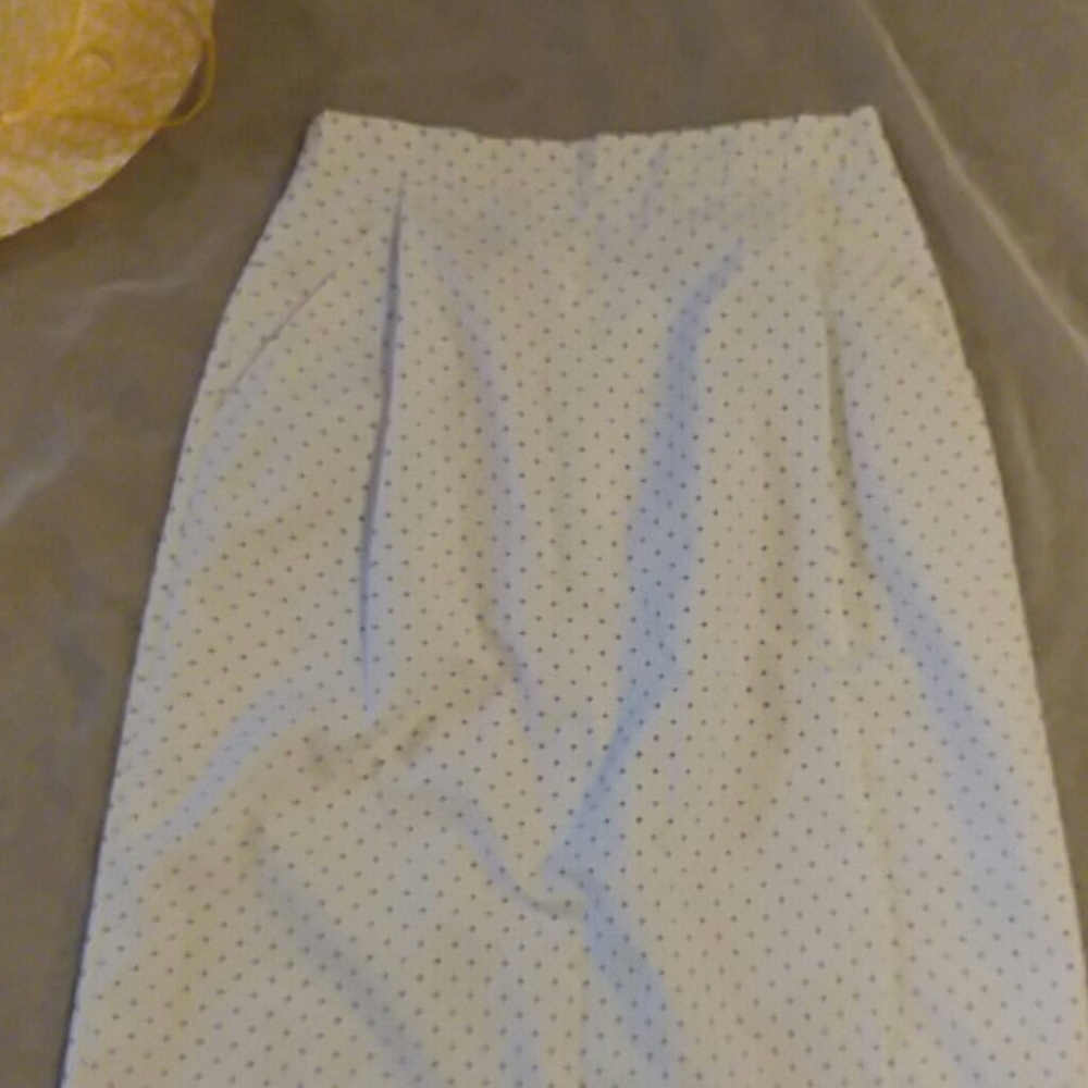 Vintage Harberdashery polka dot skirt USA made